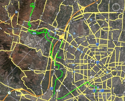 台中都會公園 GPS Tracks File