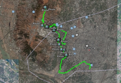 台中都會公園 GPS Tracks File